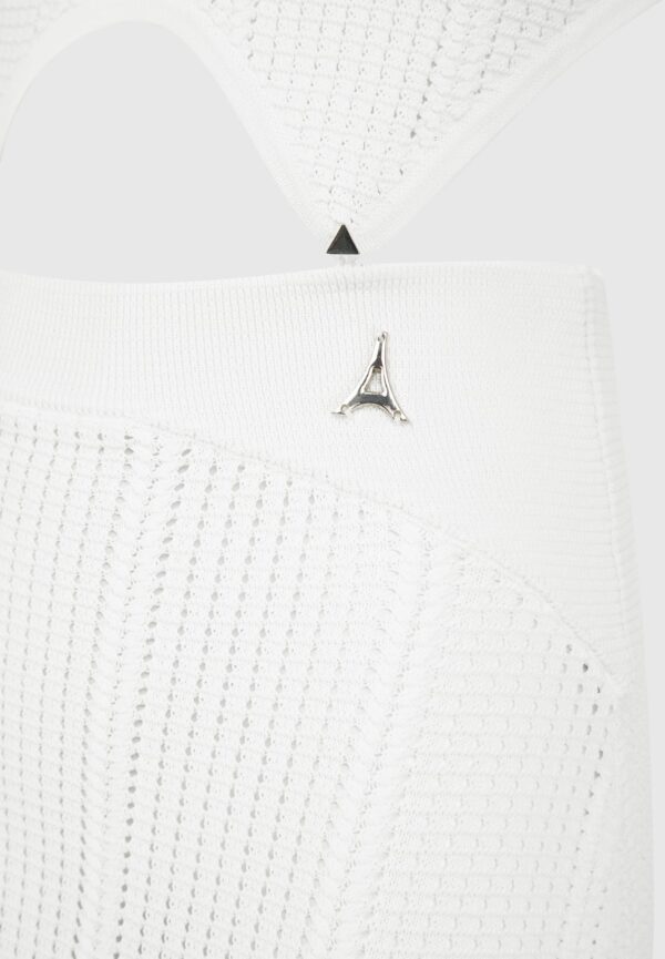 2-In-1 Knitted Midaxi Dress - White - Image 7